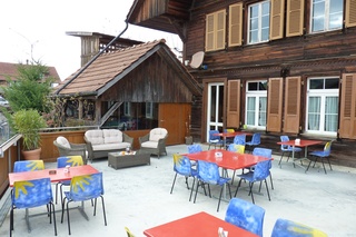 Terrasse - Restaurant Kreuzweg - Unterlangenegg