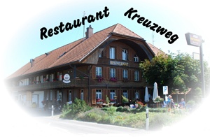 Restaurant von aussen - Restaurant Kreuzweg - Unterlangenegg